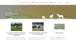Desktop Screenshot of ohm-bioalternatives.com
